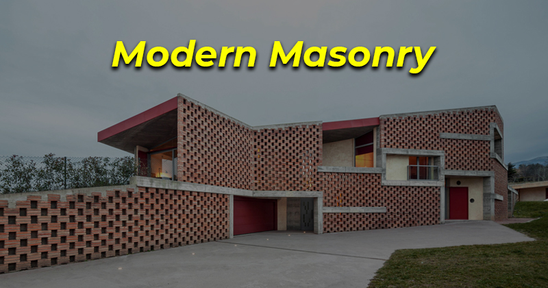 Modern Masonry Trends